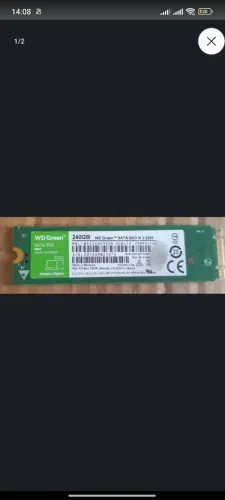 SSD NVME 240gb WDGREEN