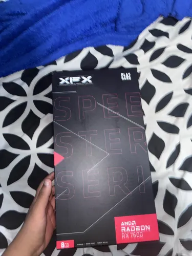 Placa de vídeo XFX AMD RADEON RX7600 GAMING 8GB