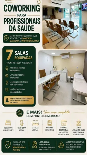 Salas equipadas e climatizadas!