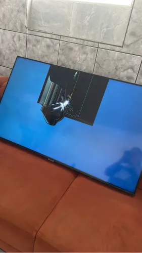 Tv Samsung 50 polegadas tela quebrada