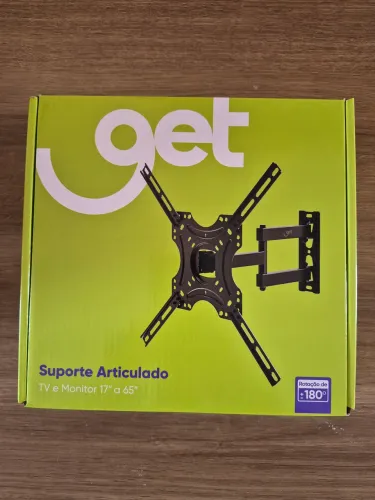 Suporte Ajustável para TV e Monitor de 17" a 65" Get