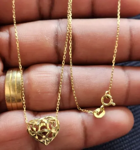 Colar maciço de ouro 18k,