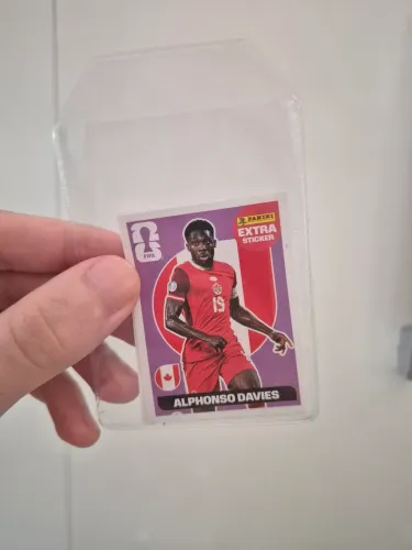 Alphonso Davies Extra Sticker Purple