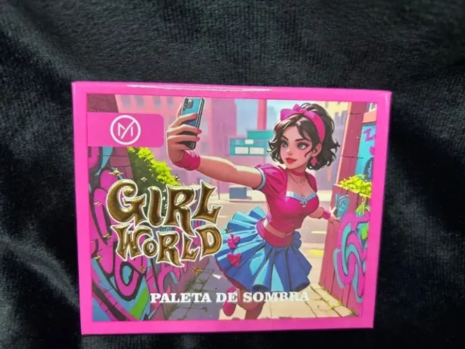 paleta de sombras - girl world