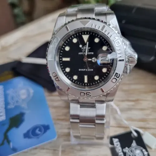 Relógio Diver Addiesdive 200m Miyota 2115 Japan 41mm Náutico Luxo