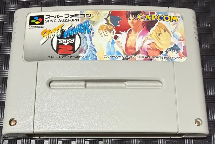 Street Fighter Zero 2 original Super Famicom (SFC) / Super Nintendo (SNES) Capcom