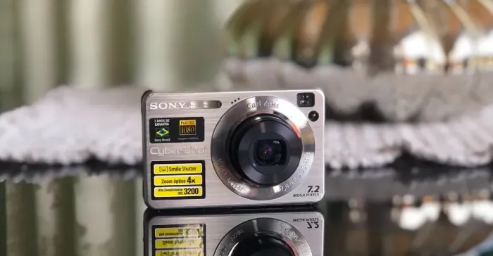 [RETIRADA DE PEÇAS] Câmera Digital Sony Cybershot Dsc W110