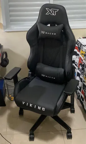 Cadeira GAMER/ESCRITÓRIO XT Racer Viking BLACK