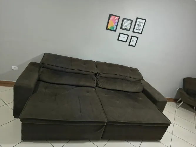 Sofá Retrátil Reclinável