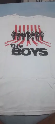 Camiseta de algodão da série The Boys (GG; Pouquíssimo usada)