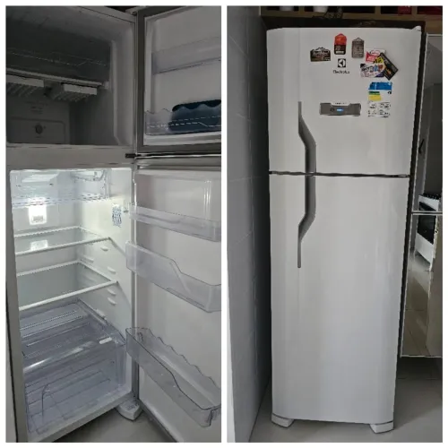 Geladeira Electrolux Frost Free Duplex Branca (Com Painel Digital)