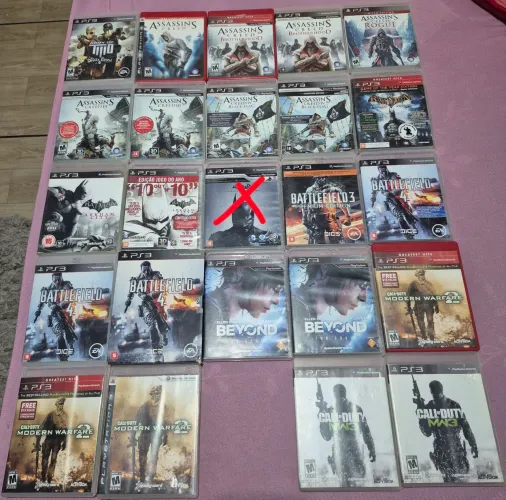 Jogos de PS3 - VALORES NA DESCRIÇÃO