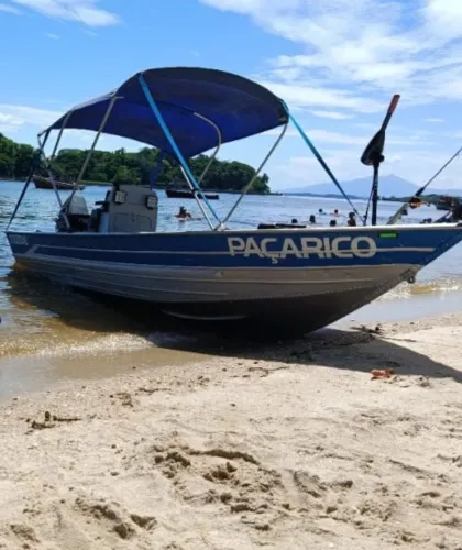 Barco de Alumínio 5,5m Completo - Yamaha 30HP Revisado | Pronto para Navegar!