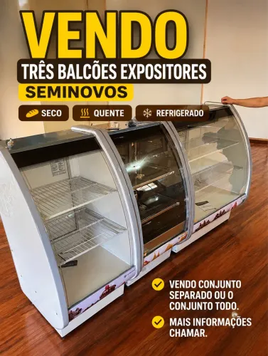 Balcão expositores