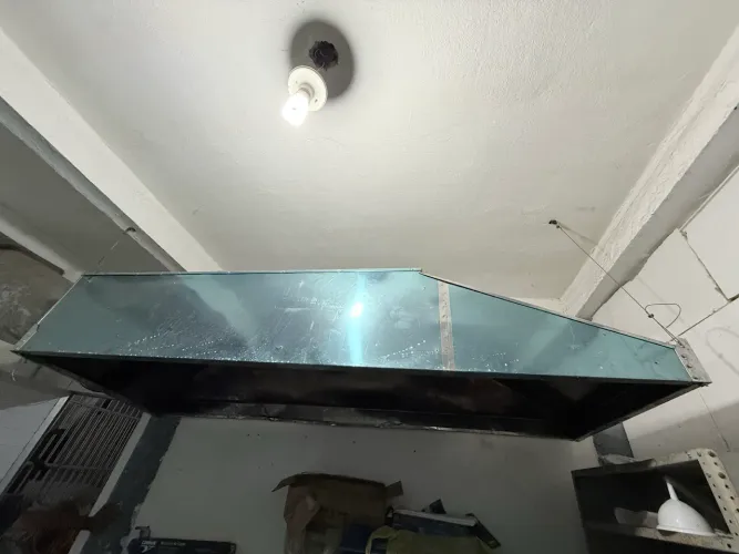 Coifa inox industrial