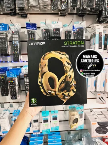 Headset gamer straton USB para computador