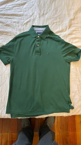 Camisa verde Tommy Hilfiger