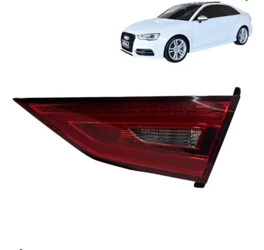 Lanterna Direita Tampa Traseira Audi A3 S3 Sedan 2014 A 2016 Direito/passageiro Vermelho