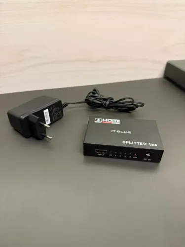 Splitter HDMI 1x4 IT-Blue LE-4134 | Distribui para 4 TVs/Monitores | Full HD