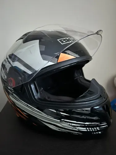 Capacete Bieffe B40 Crown Tam 58 + Viseira Camaleão
