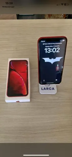 iPhone XR 256 todo original tem caixa película carregador capinha 