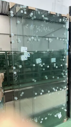 Porta de vidro completa nova
