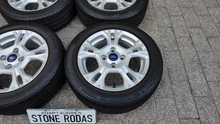 Rodas Ford New Fiesta Ka aro 15" 4x108 com pneus 