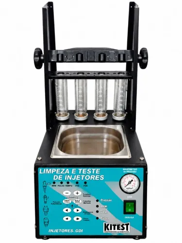 Máquina de Limpeza e Teste de Bicos Injetores