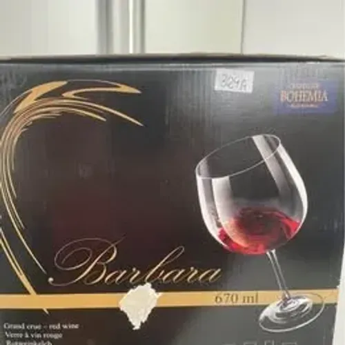 Taças de Cristal 4 peças 670ml - Vinho e Gin