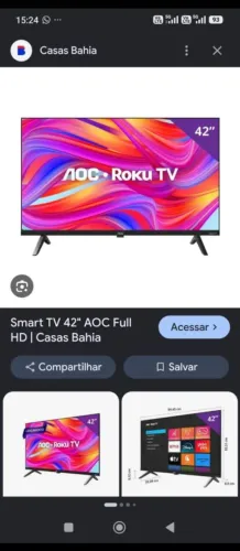 Vendo televisão 42 polegadas smart