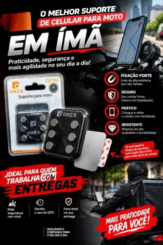 Suporte para celular Imã