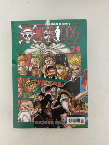 Mangá One Piece 3 em 1 Volume 24 Lacrado Novo