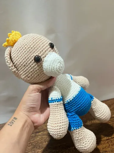 ? Ursinho Príncipe em Crochê (Amigurumi)