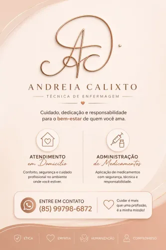 Técnica de enfermagem à domicílio 