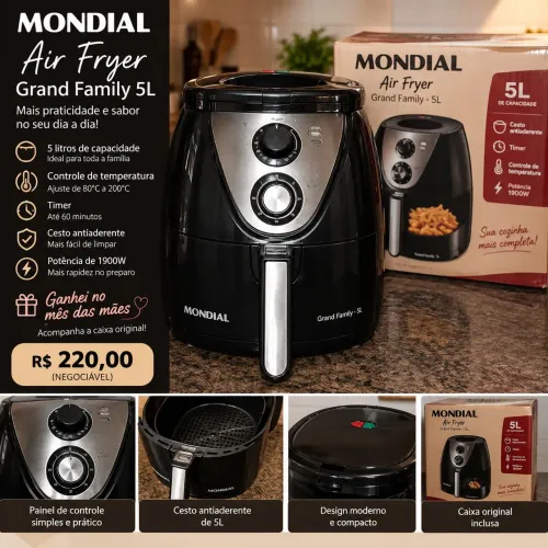 Airfryer 3 meses de uso