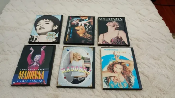 Madonna DVD's Digipacks Nacionais e Importados - Combo com todos os Dvd's 