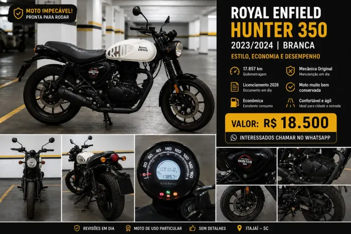 ? ROYAL ENFIELD HUNTER 350 ABS