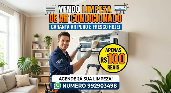 Limpeza de ar condicionado a domilicio 