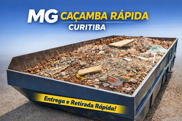 LOCAÇÃO DE CAÇAMBA PARA ENTULHO CURITIBA E REGIÃO