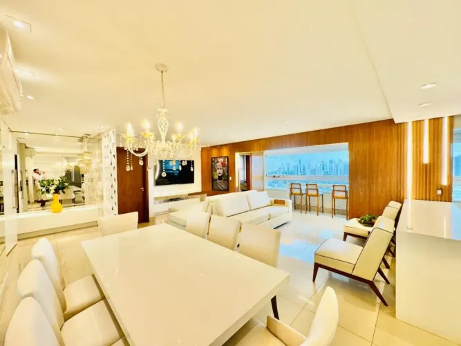 APARTAMENTO DE ALTO PADRAO MOBILIADO COM 3 SUITES, ED. GENIALE FLAMBOYANT, AP. 2603