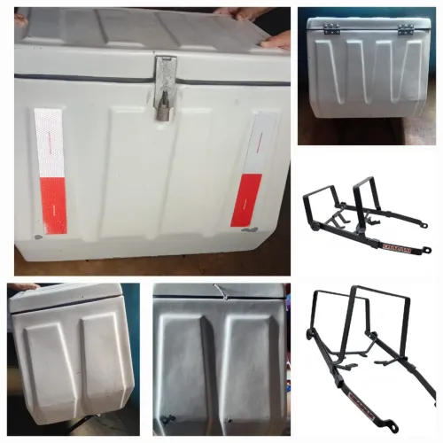 Baú 120L + Suporte 