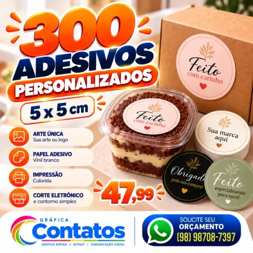 Adesivo recortado