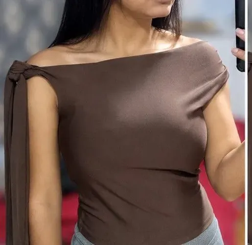 Blusa marrom