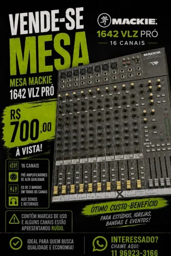 Mesa de som MACKIE