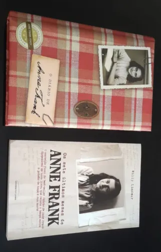 Combo livros da Anne Frank