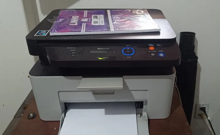 Impressora para retirada de peças