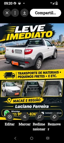 Serviços de transporte