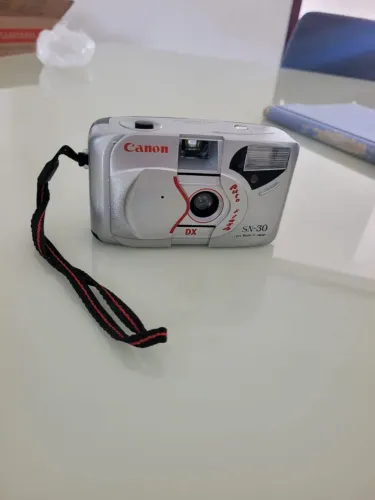 Câmera analógica cânon