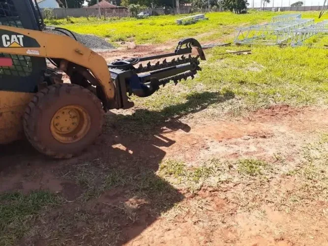 Valetadeira para mini carregadeira, mini escavadeira