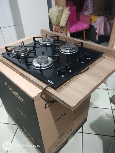 Fogão Cooktop 4 bocas 